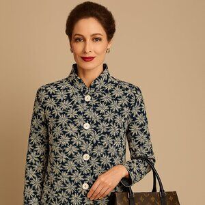 Vintage Marshall Fields Women's Elegant Long Dressy Coat – 12